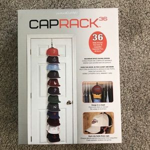 36 hat cap rack